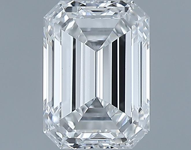 0.53ct Emerald F IF Natural Diamond