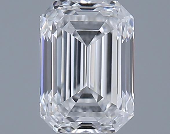 0.7ct Emerald F VVS2 Natural Diamond