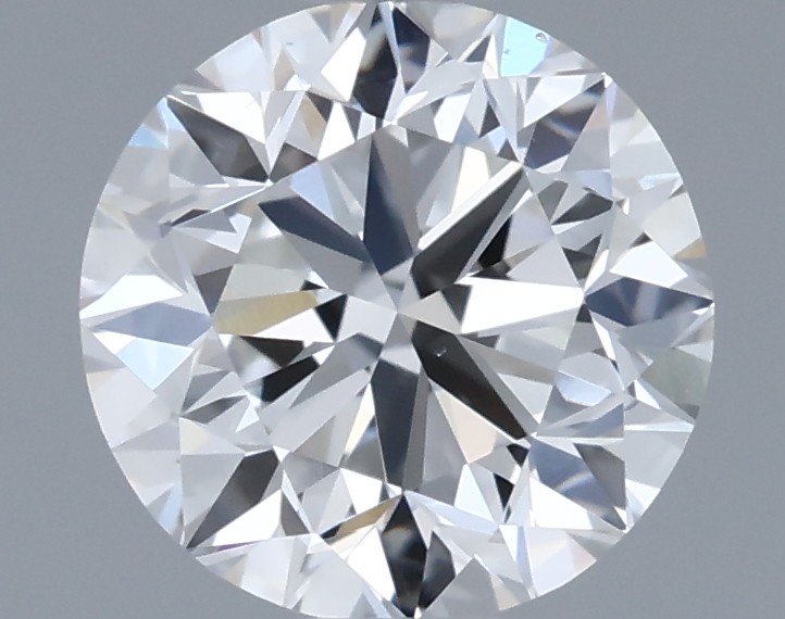 0.9ct Round F VS2 Natural Diamond