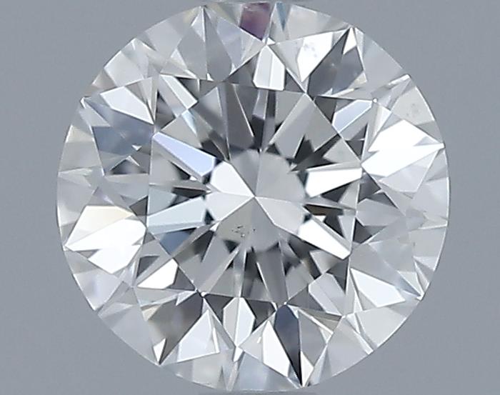 0.9ct Round F VS2 Natural Diamond