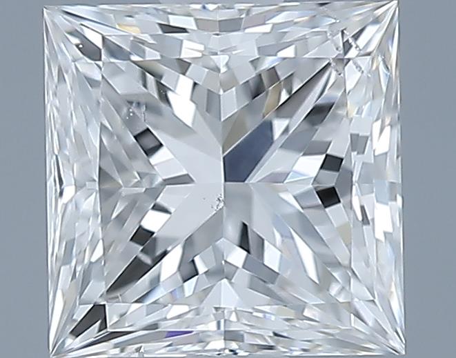 0.7ct Princess F SI1 Natural Diamond