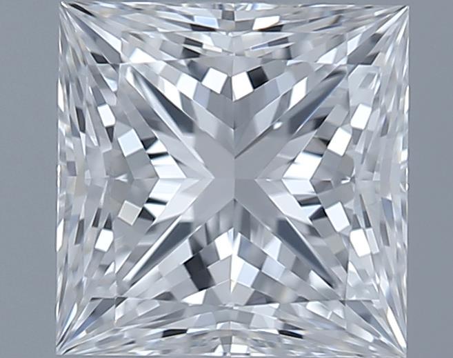 0.74ct Princess D VVS1 Natural Diamond