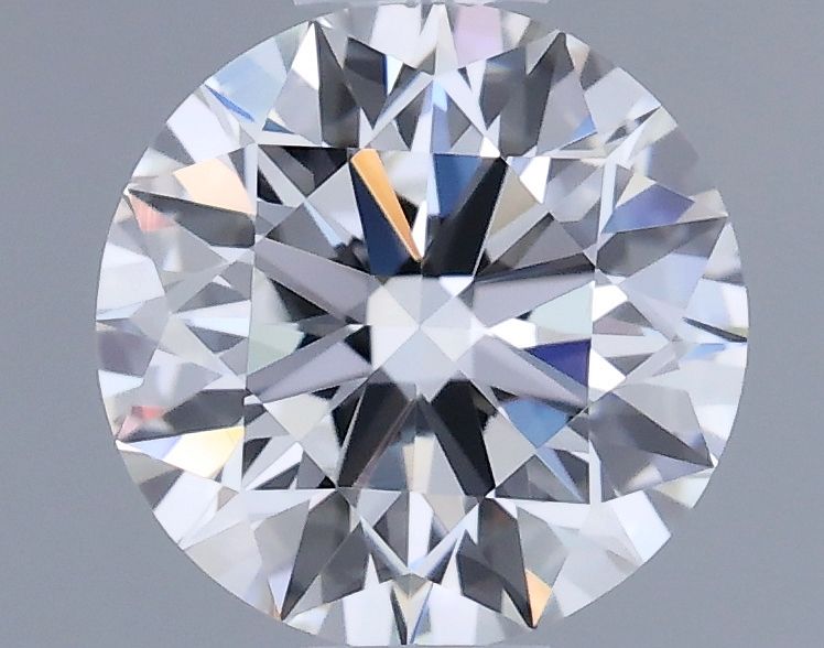 0.74ct Round F IF Natural Diamond