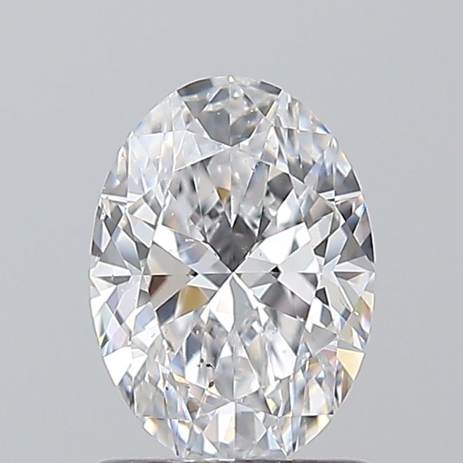 1ct Oval D SI1 Natural Diamond