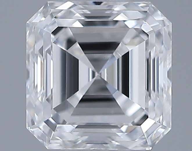 0.71ct Asscher F VS1 Natural Diamond
