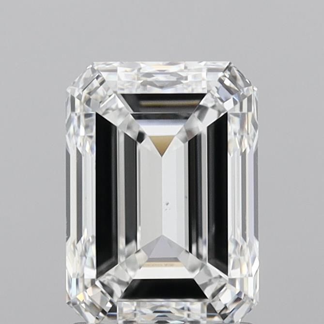 1.7ct Emerald E VS1 Natural Diamond