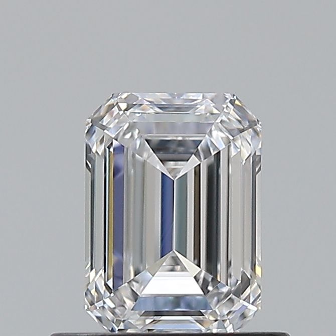 0.7ct Emerald D IF Natural Diamond