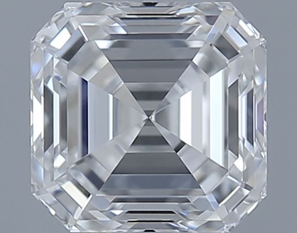 0.71ct Asscher E VVS1 Natural Diamond