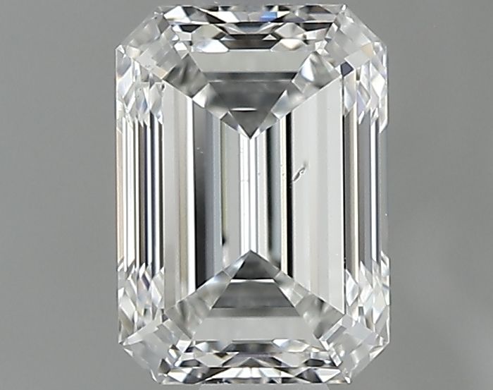 0.8ct Emerald F VS2 Natural Diamond