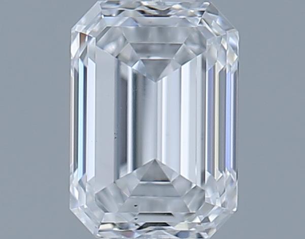 0.6ct Emerald D VS2 Natural Diamond