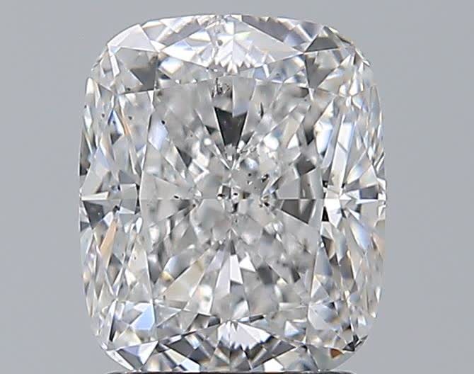 2.01ct Cushion D SI2 Natural Diamond