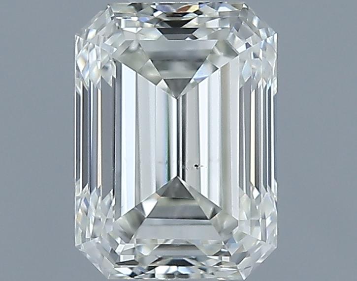 0.9ct Emerald K SI1 Natural Diamond