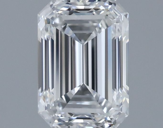 1ct Emerald D VVS1 Natural Diamond