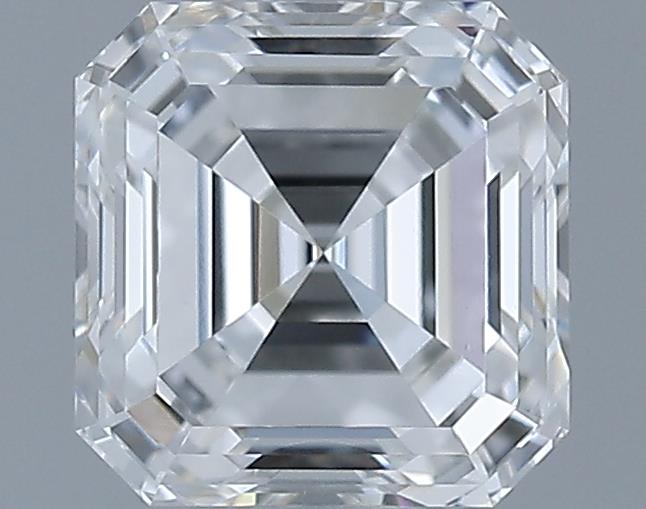 0.71ct Asscher F VS1 Natural Diamond
