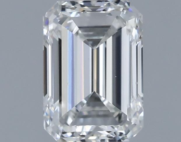 0.9ct Emerald F VS2 Natural Diamond