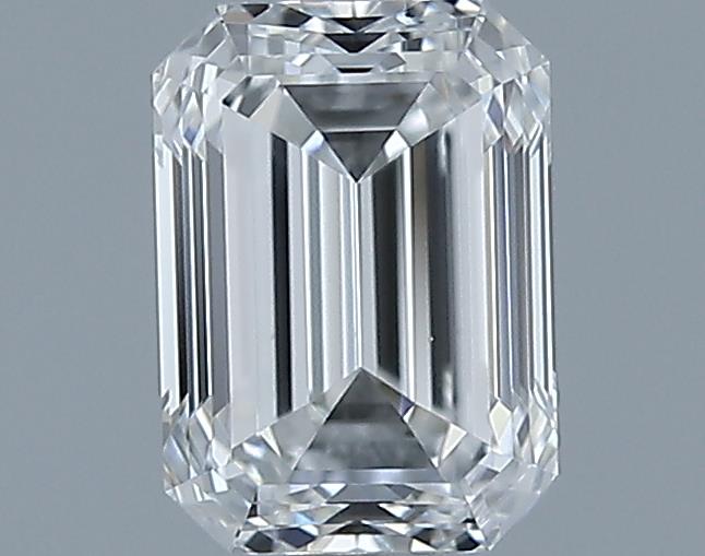 0.81ct Emerald F VS2 Natural Diamond