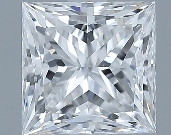 0.7ct Princess E SI1 Natural Diamond