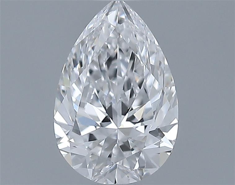 0.6ct Pear D VVS2 Natural Diamond