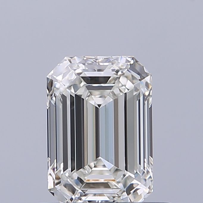 0.7ct Emerald H IF Natural Diamond