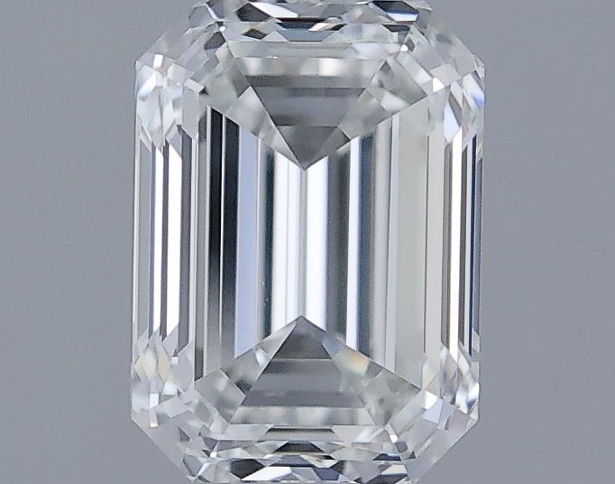 0.91ct Emerald F VS2 Natural Diamond
