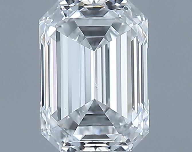 0.6ct Emerald E VS2 Natural Diamond