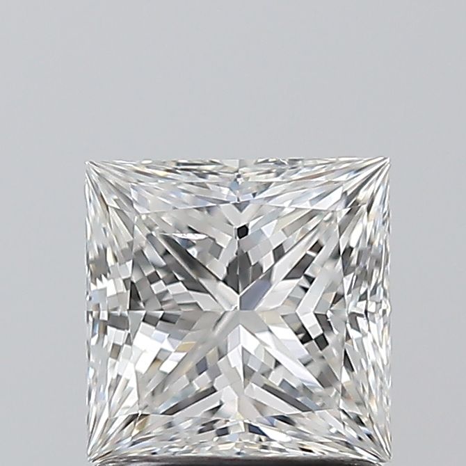 1.2ct Princess F SI1 Natural Diamond