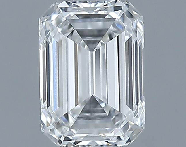 0.71ct Emerald F VS1 Natural Diamond