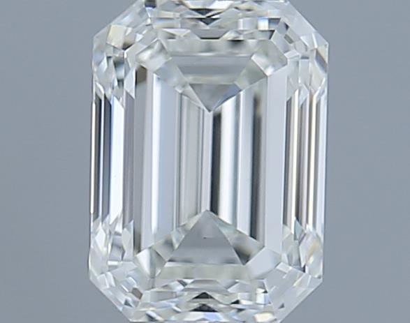 0.9ct Emerald J VS1 Natural Diamond