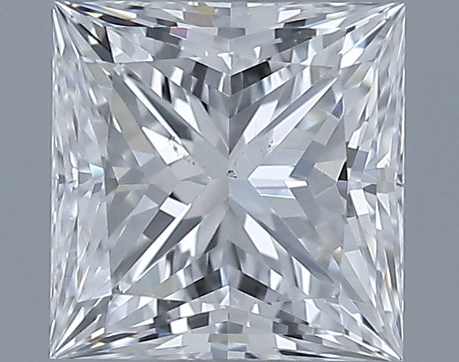 0.71ct Princess E SI1 Natural Diamond