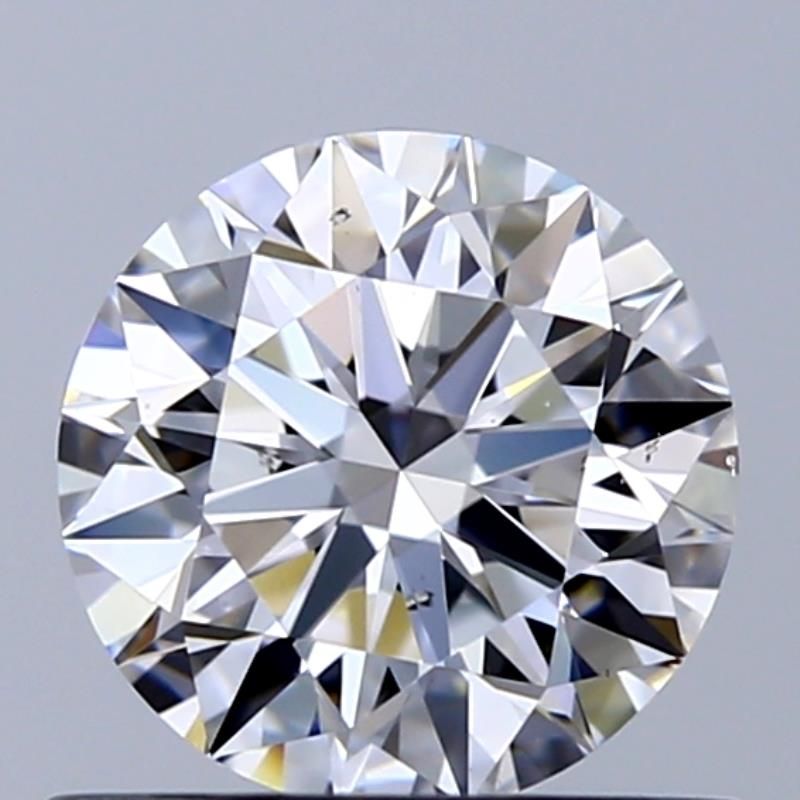 0.7ct Round D SI1 Natural Diamond