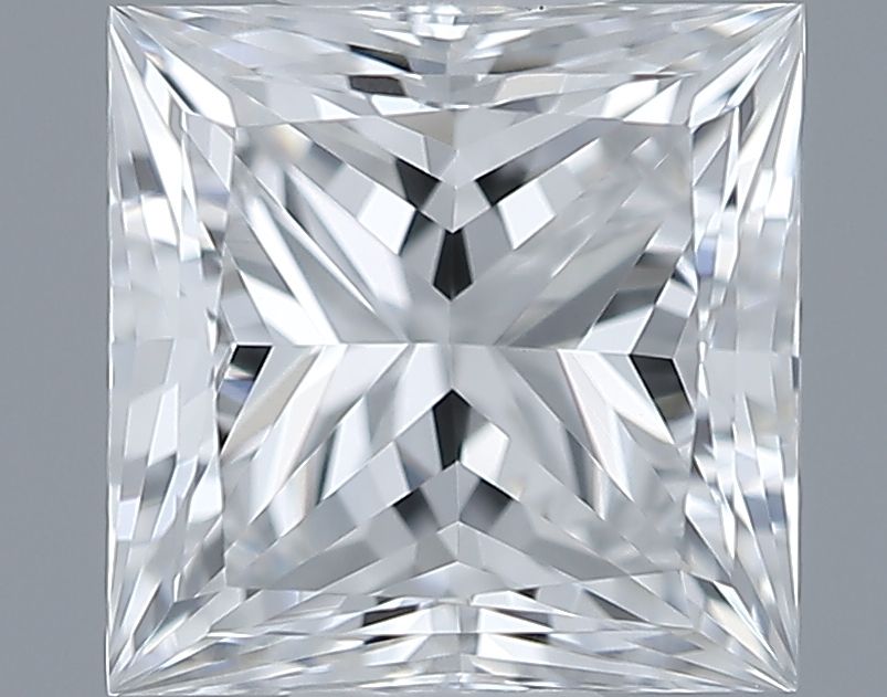 0.7ct Princess F VVS2 Natural Diamond