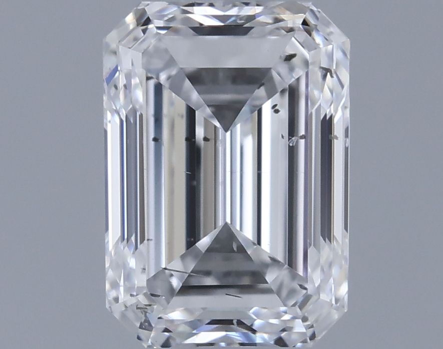 0.71ct Emerald D SI2 Natural Diamond