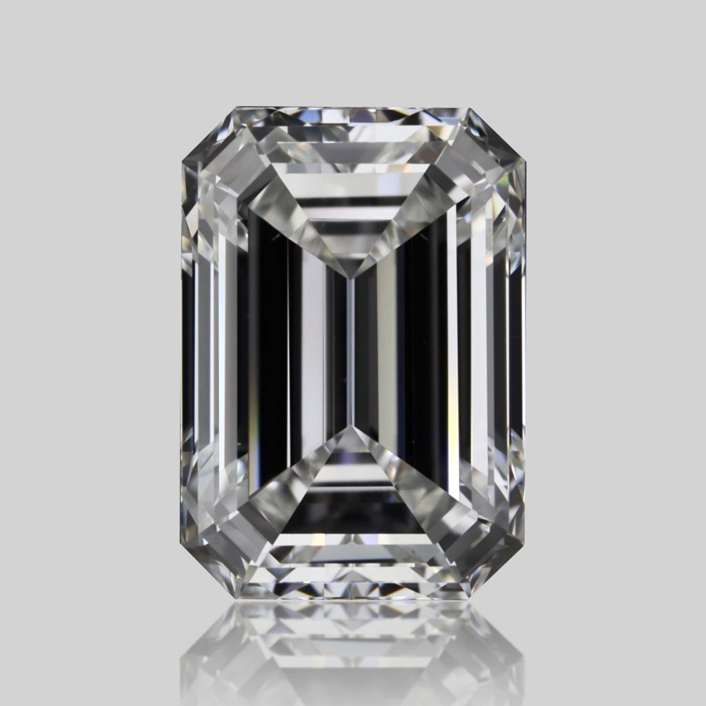 0.9ct Emerald F VS1 Natural Diamond