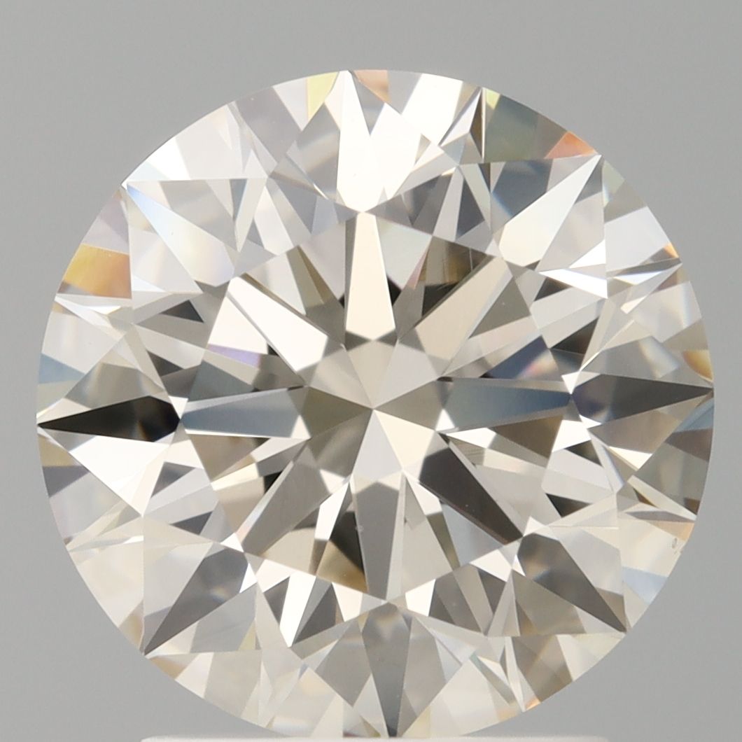 2.42ct Round M VS2 Natural Diamond