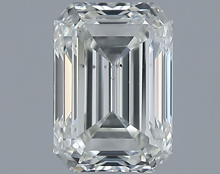0.9ct Emerald K SI1 Natural Diamond