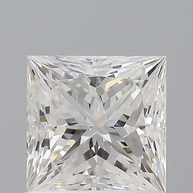 0.9ct Princess F SI1 Natural Diamond