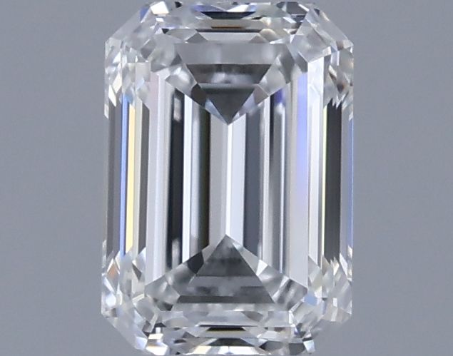 0.7ct Emerald F VVS1 Natural Diamond