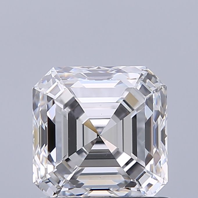 1.01ct Asscher E VS1 Natural Diamond