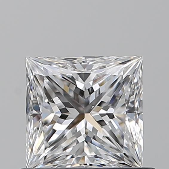 0.7ct Princess D SI1 Natural Diamond