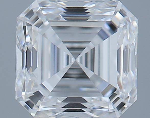 0.72ct Asscher F VS1 Natural Diamond