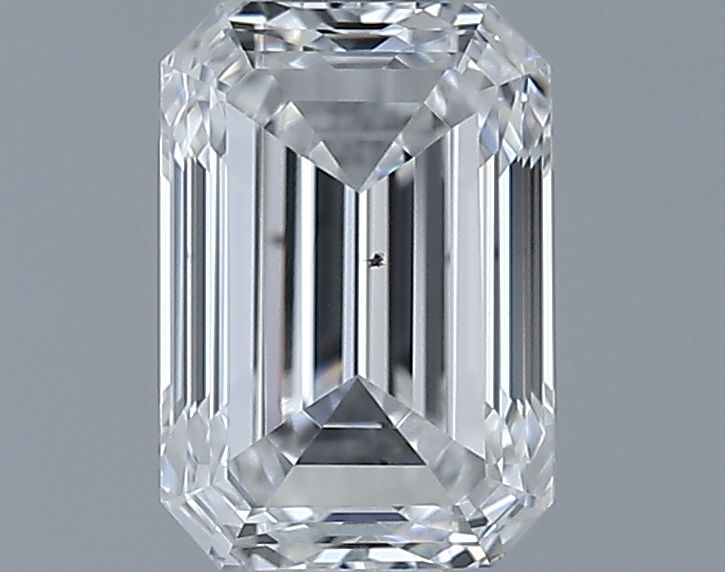 0.71ct Emerald E SI1 Natural Diamond