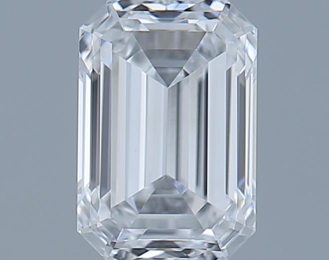 0.53ct Emerald D VS2 Natural Diamond