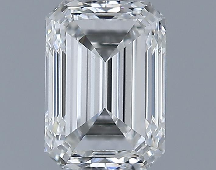 0.91ct Emerald F VS1 Natural Diamond