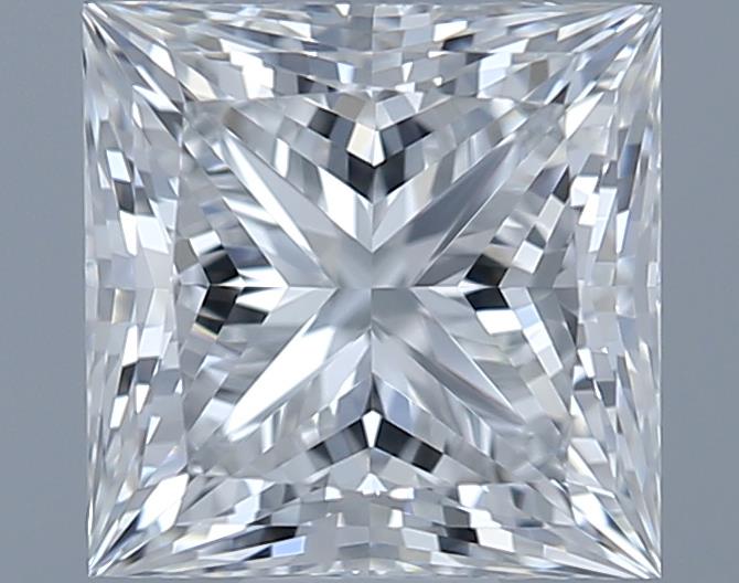 0.81ct Princess F VVS1 Natural Diamond