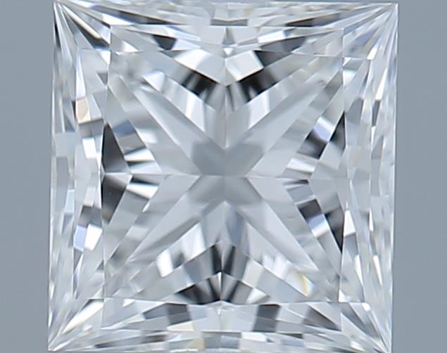 0.81ct Princess F VVS2 Natural Diamond