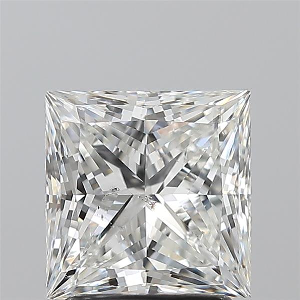 2.11ct Princess G SI2 Natural Diamond