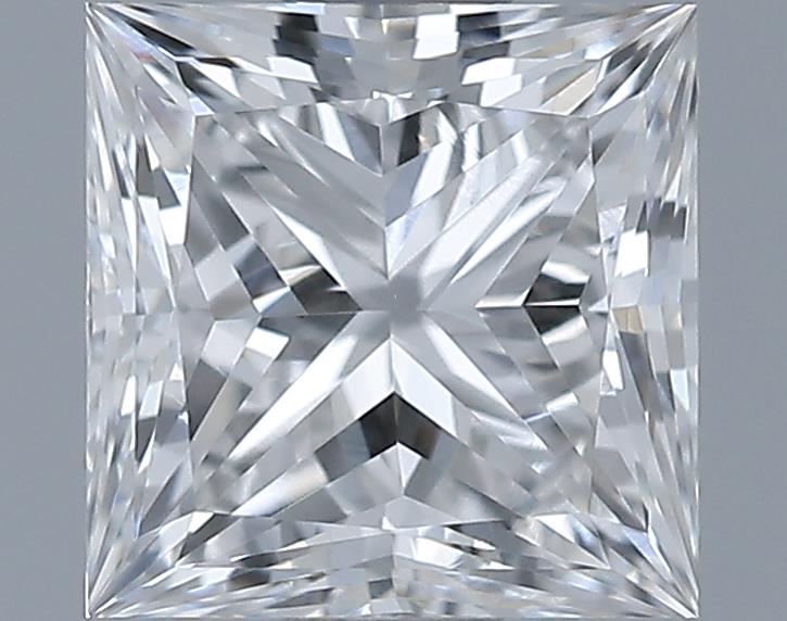 0.7ct Princess F SI1 Natural Diamond