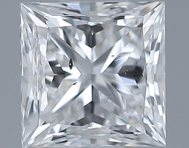 0.7ct Princess F SI1 Natural Diamond