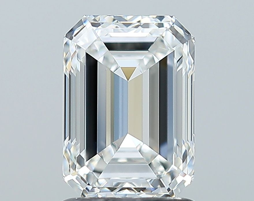 1.7ct Emerald F VS1 Natural Diamond