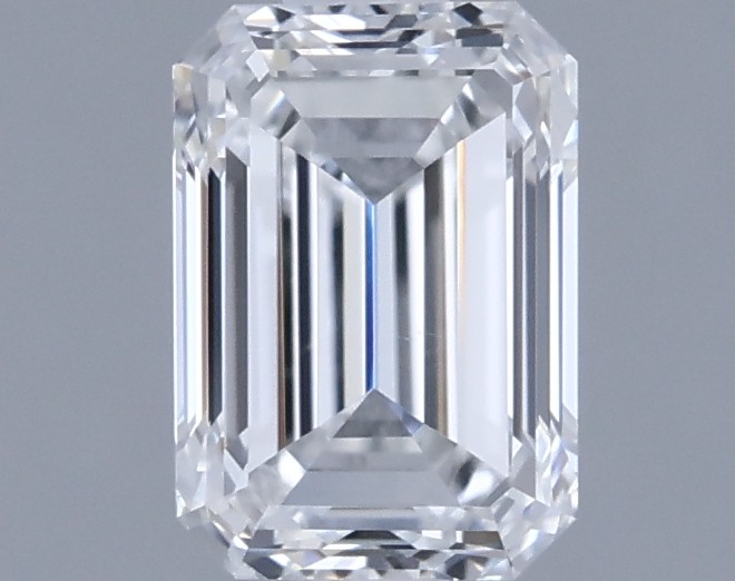 0.64ct Emerald E VS2 Natural Diamond